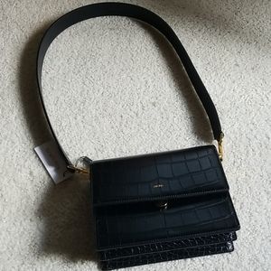 JW Pei croc inspired purse